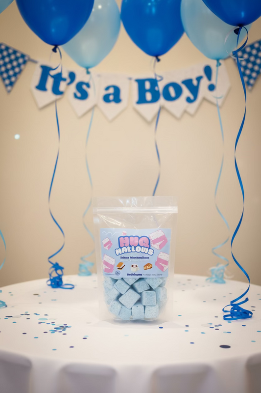 Halal Bubblegum Marshmallows 250g | HUQ Mallows
