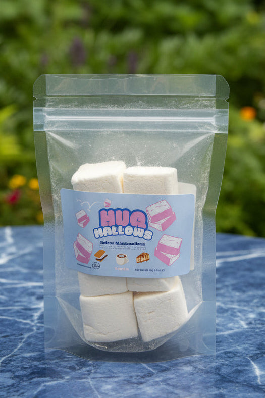 Halal Vanilla Marshmallows 50g | HUQ Mallows