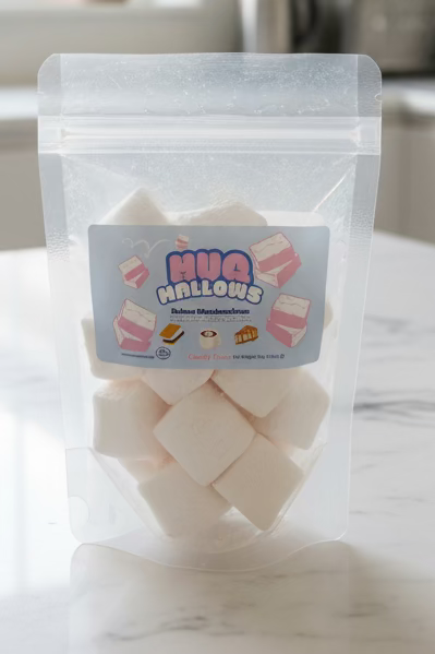 Halal Candy Floss Marshmallows 50g | HUQ Mallows