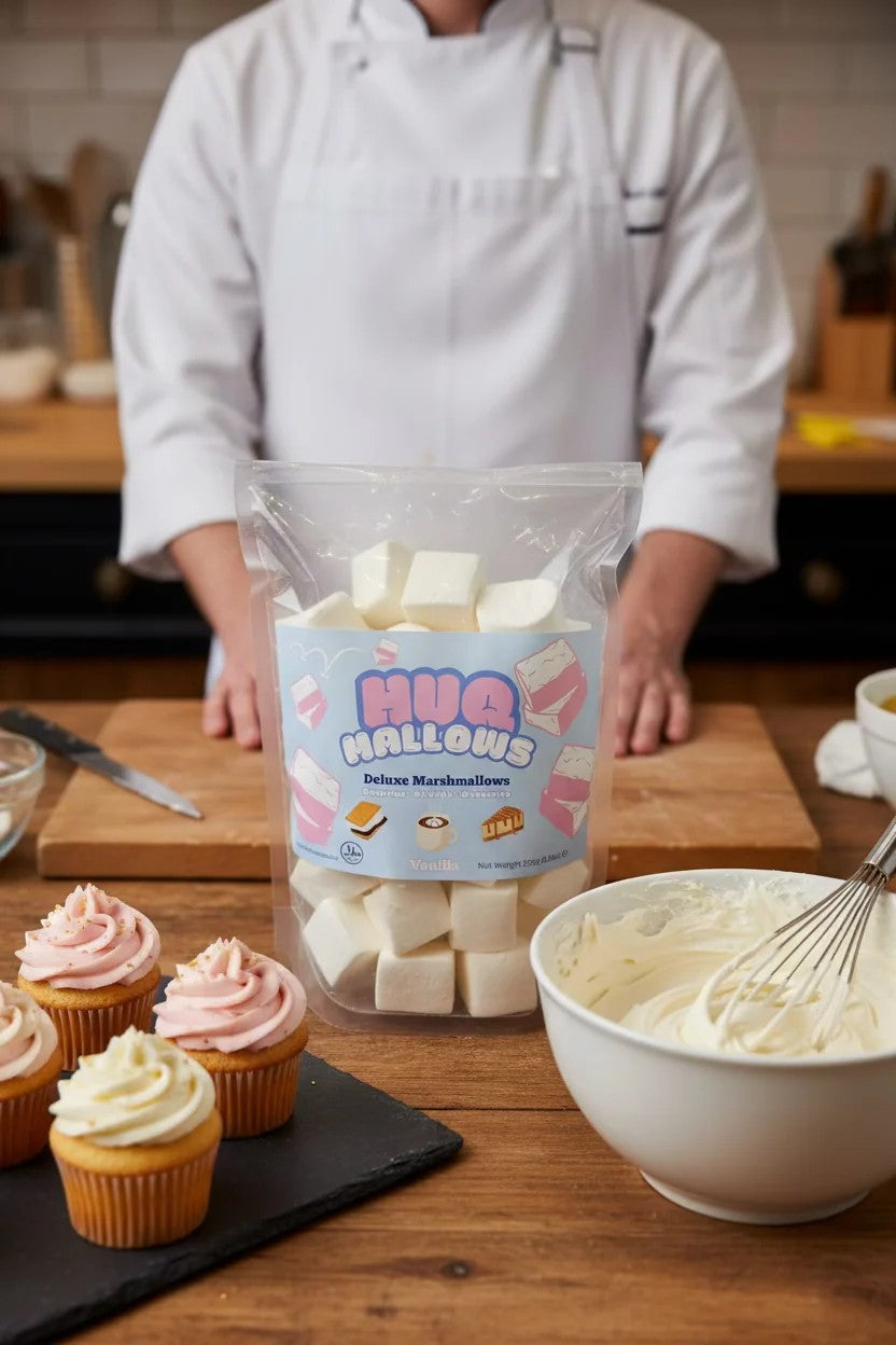 3 x 250g Halal Marshmallows Bags in 3 Flavours